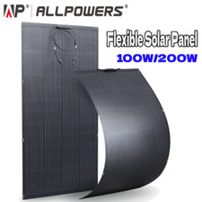 ALLPOWERS 100W OR 200W Flexible Mono Solar Pa...