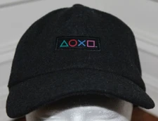 Playstation PS5 Hat Cap Adjustable Grey Wool Blend Launch Collection Gamer video