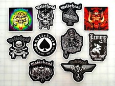 Sticker Pack 10 Vinyl Stickers Heavy Hard rock Speed Metal Rock Band