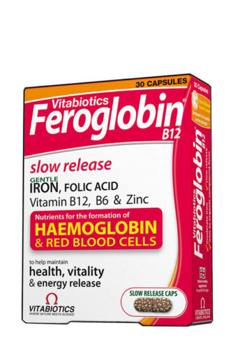 Feroglobin 30 capsules for maintaining health increasing the vitality - Picture 1 of 1