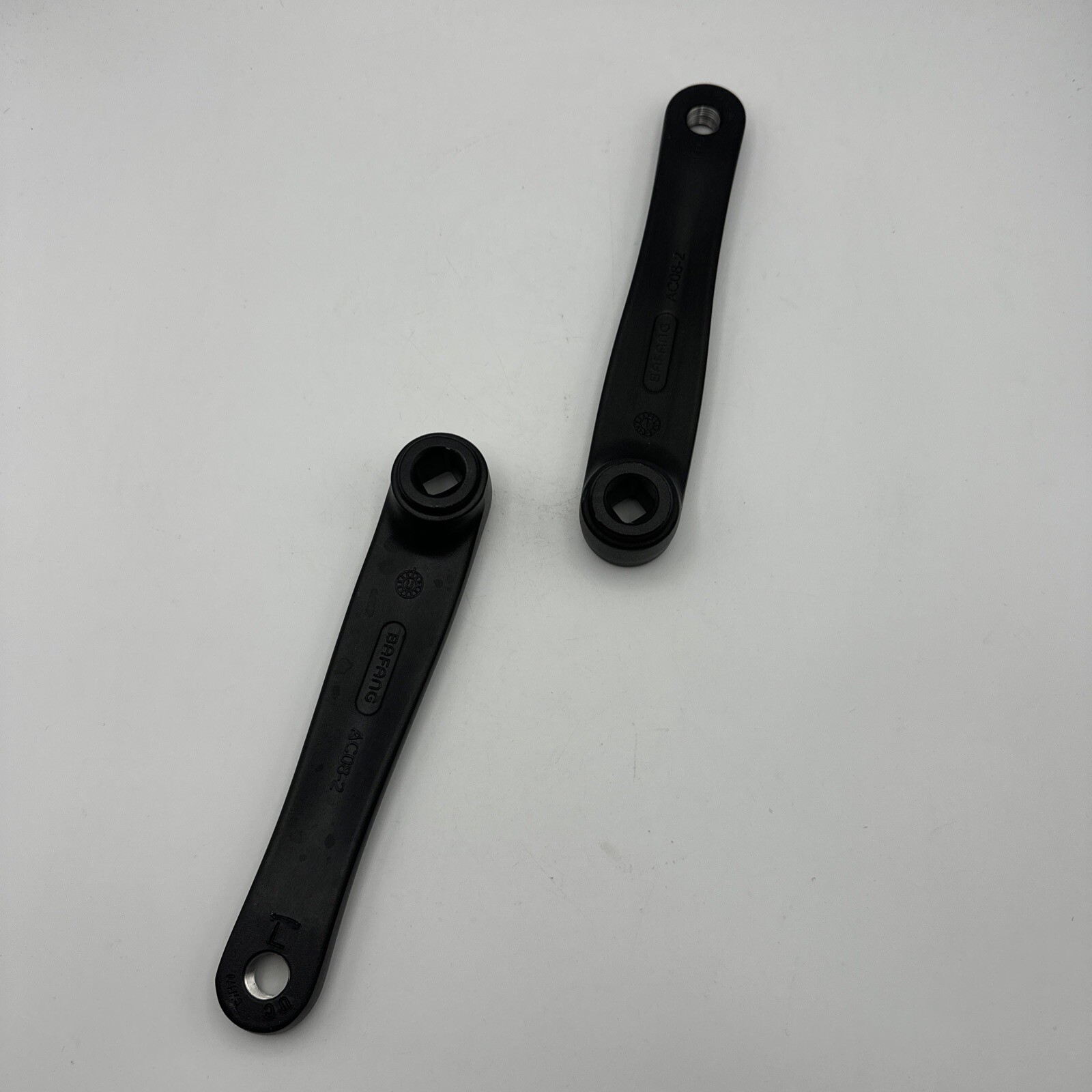 1 Pair Bafang Crank Arm Electric Bicycle Crank Mid Motor E-bike Conversion 8FUN