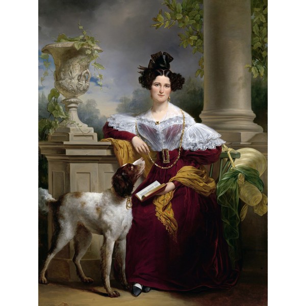 Kruseman-PorträT Alida Christina Assink GroßEr Leinwanddruck 46X61 Cm-image