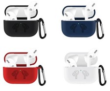 Silicone Protective Case Cover Skin KeyChain for Apple AirPod Pro Charging Case