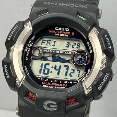 CASIO G-SHOCK GULFMAN GW-9110-1JF Tough Solar Radio Watch CASIO G-SHOCK GULFMAN GW-9110-1JF Tough Solar Radio Watch