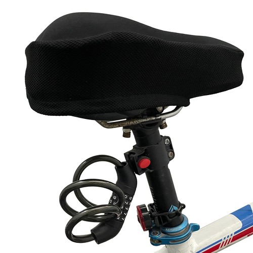 2Pcs Bike Seat Cushion Soft Sponge Anti-Slip Riding Comfort - Picture 15 of 17