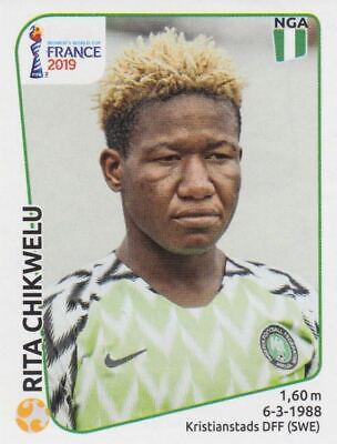 Panini Sticker Frauen Fußball WM 2019 Nr 87 Onome Ebi NGA Nigeria NEU Bild