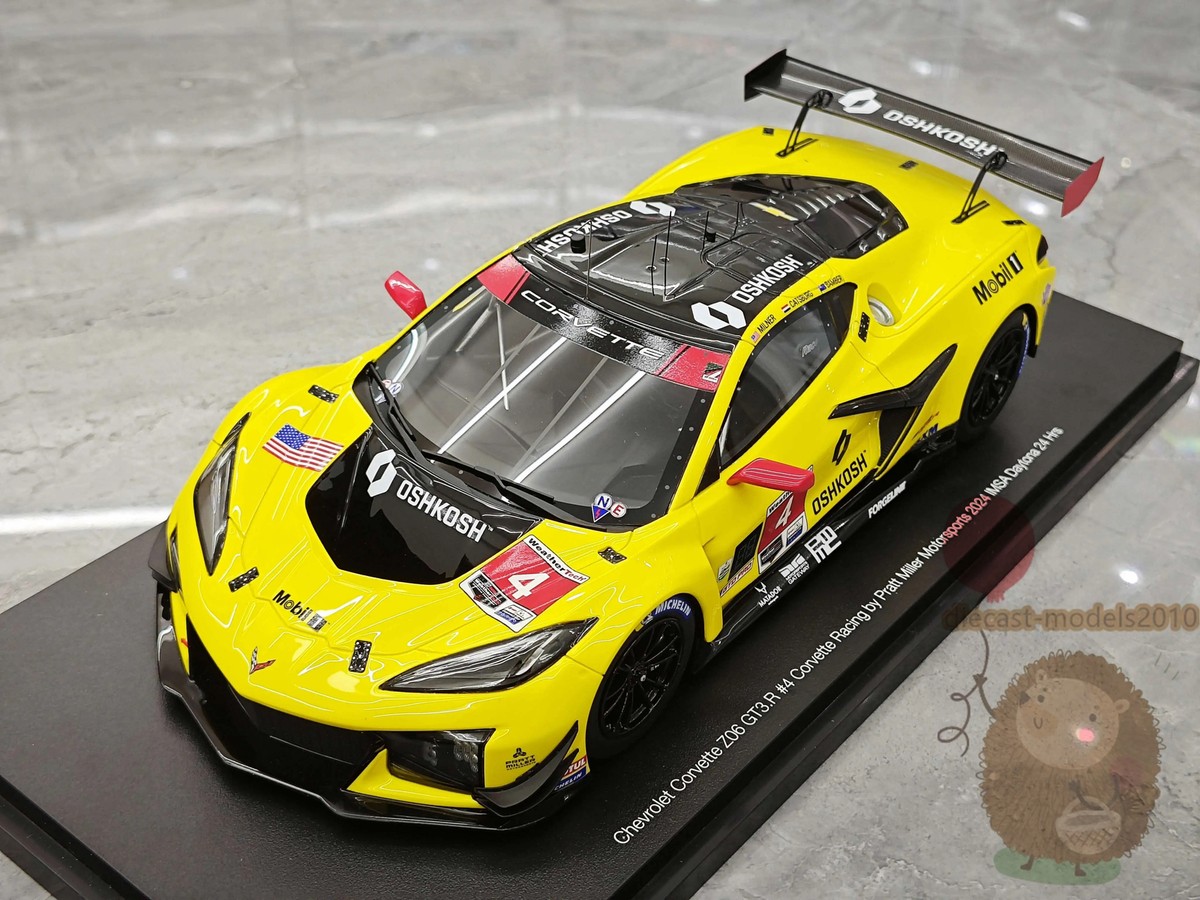 Topspeed 1:18 Corvette Z06 GT3.R Resin Diecast Model Car adults