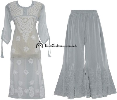 frock style kurti with palazzo