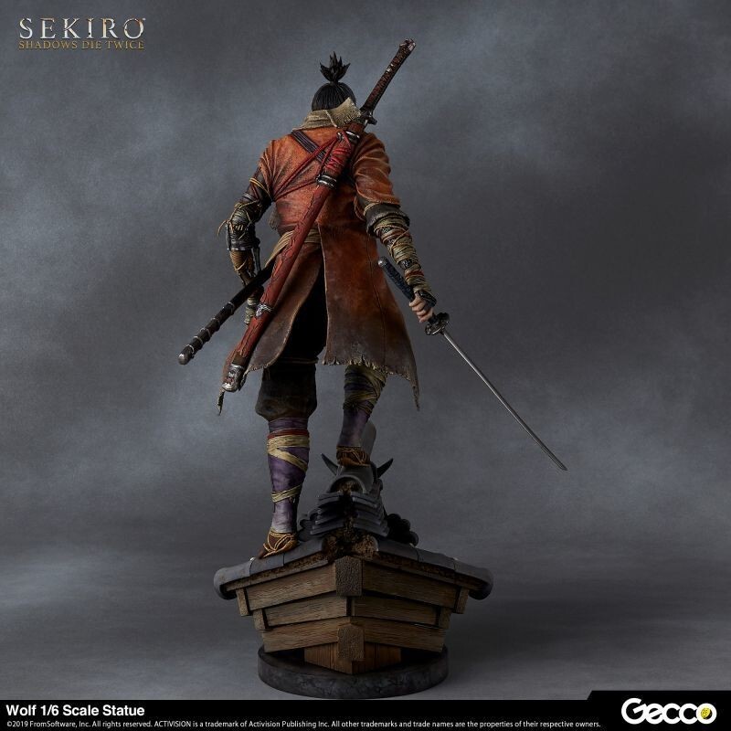 【新品未開封品】SEKIRO Wolf Statue 隻狼 gecco Sekiro Shadows Die Twice WOLF 1/6 Scale LE Figure Statue