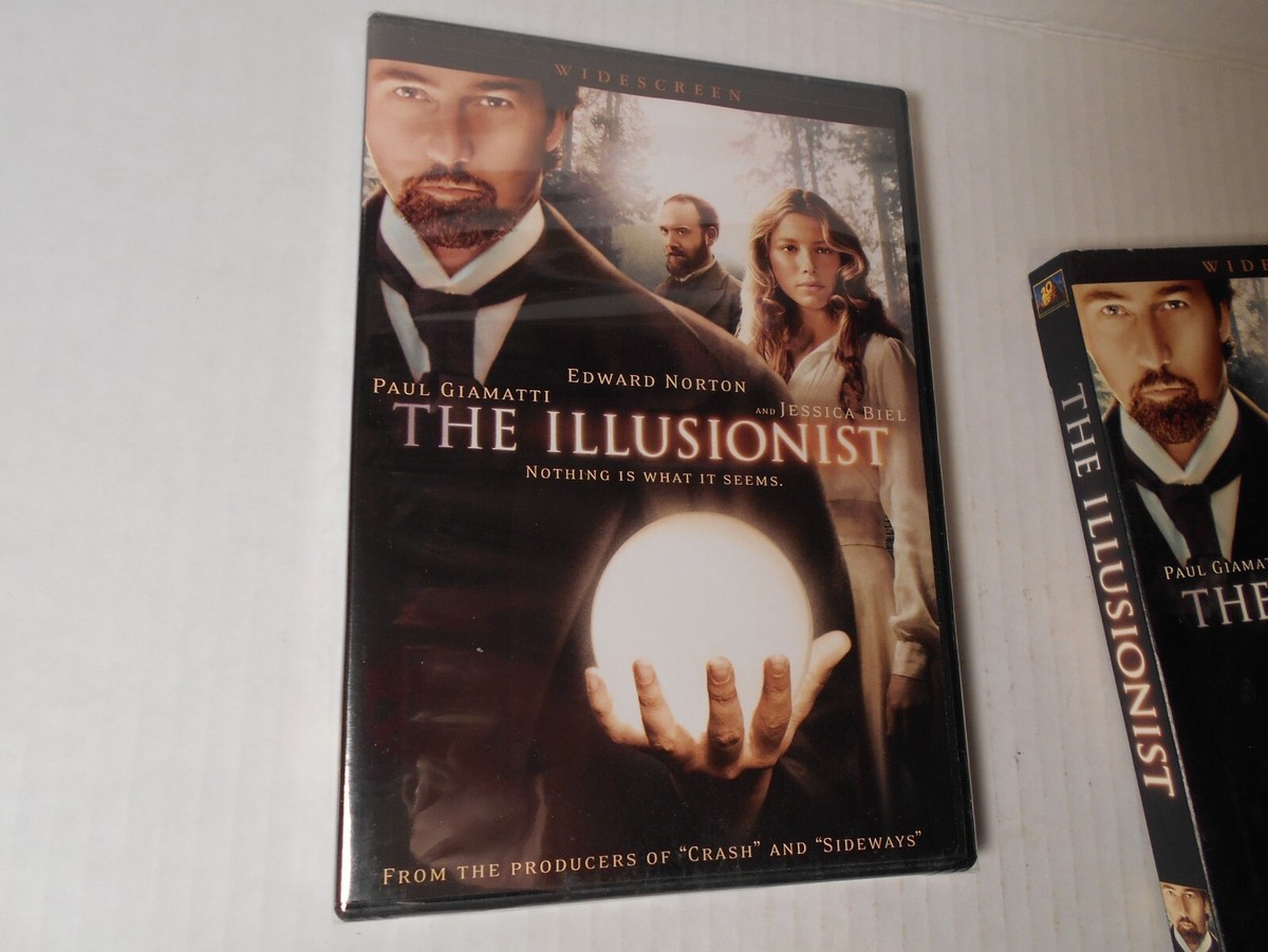 The Illusionist DVD Edward Norton Paul Giamatti New Factory Sealed