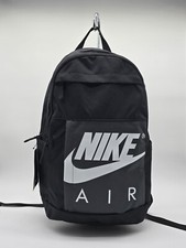 NWT Nike Elemental Backpack Black-White Swoosh Logo School Work Gym