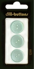 Dill Buttons ~ (1299) - 11/16" - 3 ct