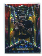 JULIAN JUJU JU JU LEWIS 2024 Wild Card Alumination RED BLUE #BC-JL QB #d/8