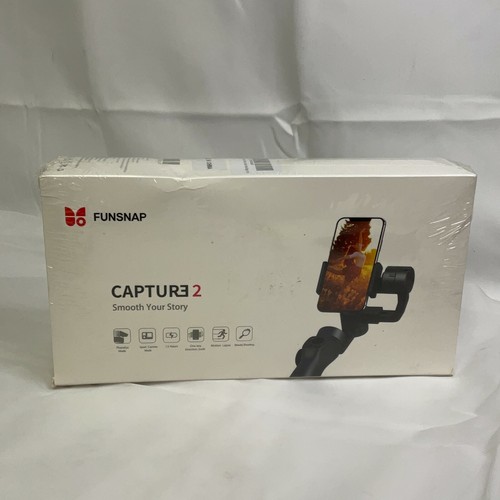 Funsnap Capture 2 Gray Portable Smart Phone Handheld Gimbal Stabilizer