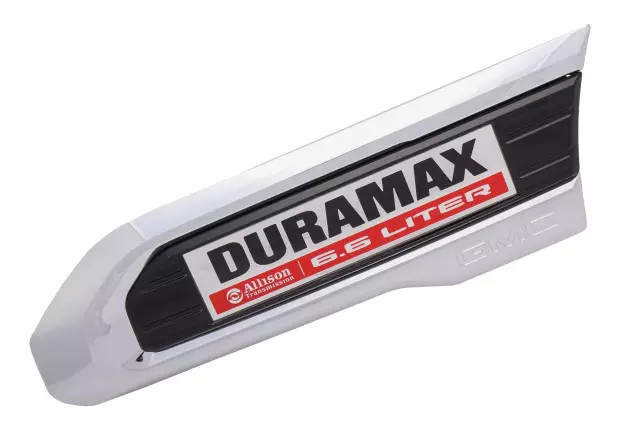 Genuine GM Bright Chrome Front Driver Side Fender Ornamentation Vent 84586287