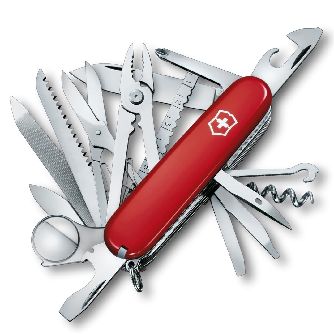 33 Functions Pocket With Large Blade Red Victorinox Champ