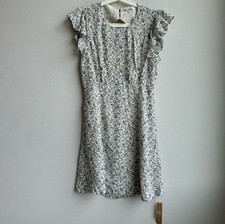 NWT Reformation Idalia Floral Mini Dress in Boheme Cottagecore Milkmaid Size 10