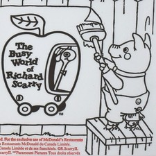 1995 McDonalds Restaurant The Busy World Of Richard Scarry Children s Television