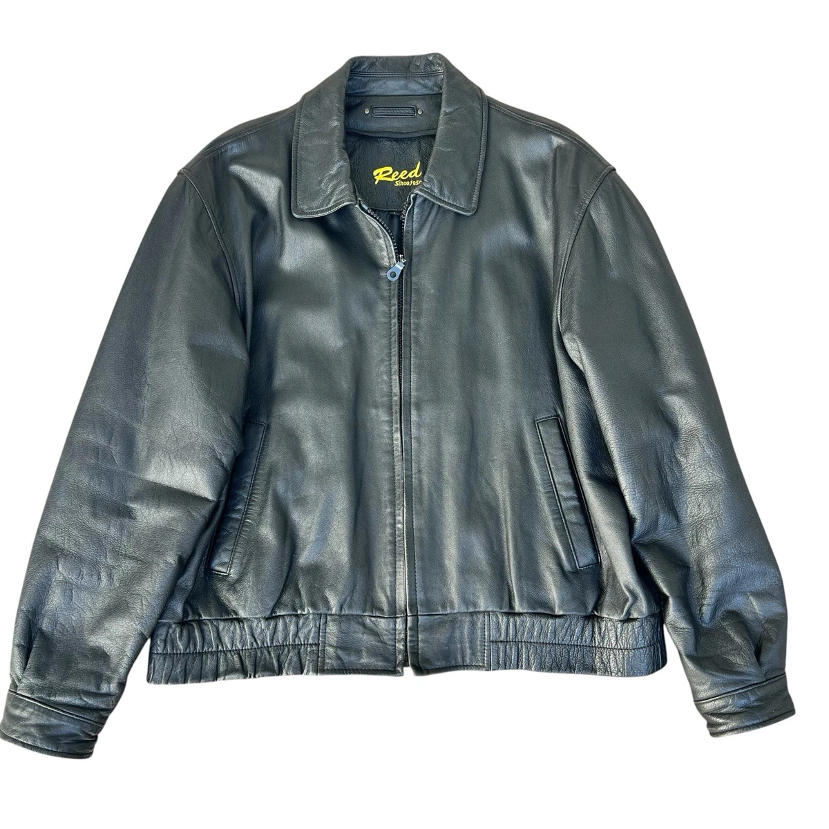 reed sportswear leather jacket products for sale | eBay