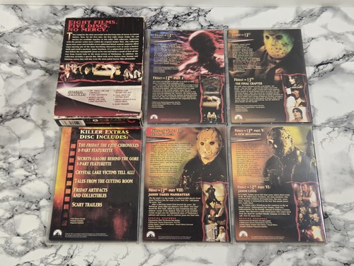 Friday The 13th Ultimate Edition From Crystal Lake To Manhattan (5-Disc DVD Set) - Picture 2 of 9