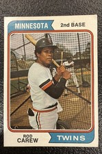 1974 Topps - Rod Carew #50