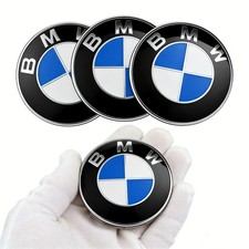Für BMW 4pcs 68MM Nabenkappe Nabendeckel Radnabenkappen Felgendeckel Radkappen