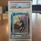 2024 Panini Donruss Rated Rookie Drake Maye 379 Optic Preview Holo RC PSA 9 💎🏆