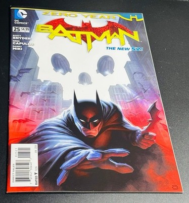 Batman #25 (2014) Alex Garner 1:25 Ratio Variant DC Comics Zero Year Dark City