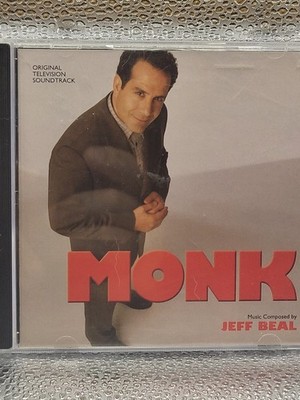  RARE *MONK:Original Television Soundtrack CD composed By Jeff Beal Vg Condition