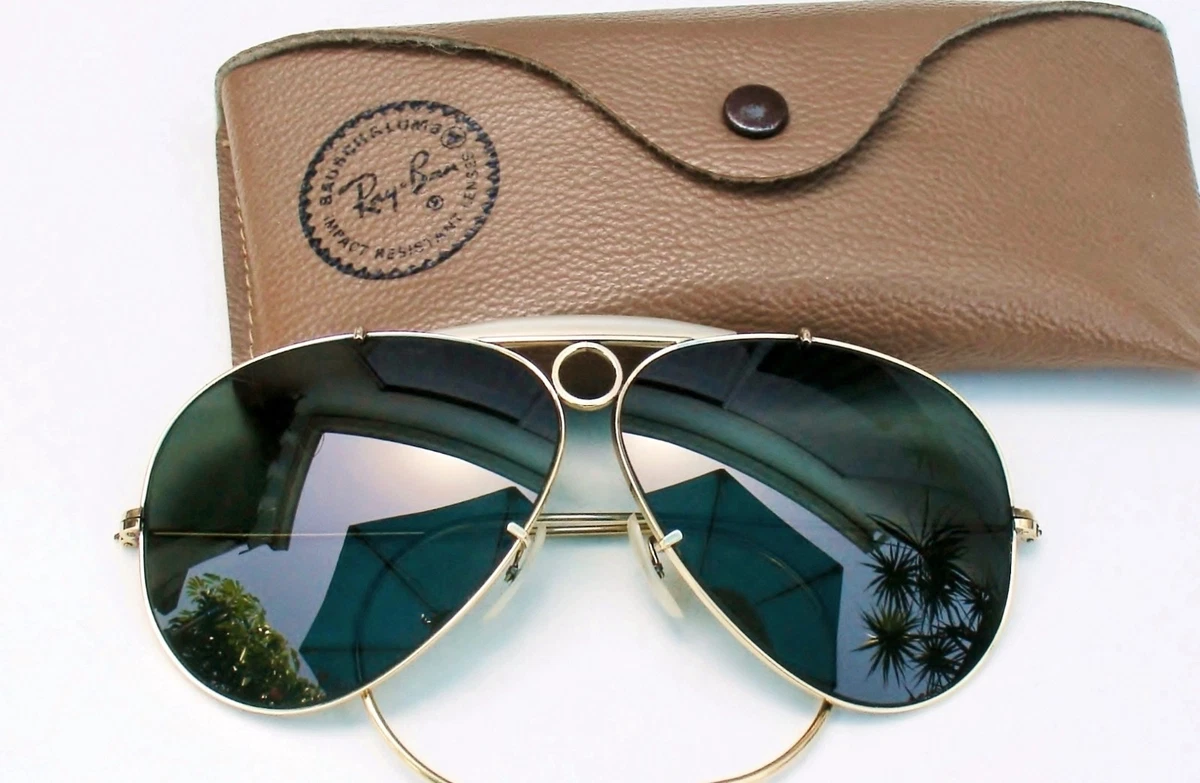 B&L USA レイバン シューター カリクローム 62mm RAY BAN ヴィンテージボシュロムレイバンUSA シューターカリクローム Vintage