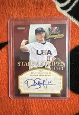 2013 Panini USA Baseball Champions StarsStripes auto Richie Shaffer #SHA /575 RC