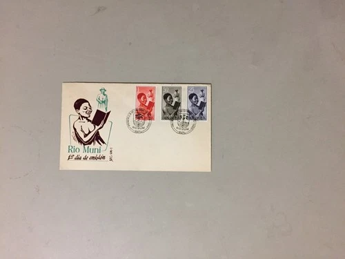 Two SPANISH COLONIES fdc:Rio Muni,Fernando Poo
