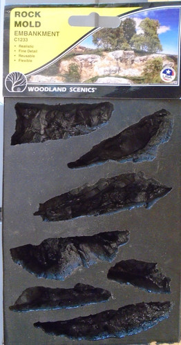 WOODLAND SCENICS #1233 MOLDE DE ROCA TERRAPLÉN O HO N O GAUGE tren paisaje NUEVO | Zustand: New