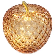 Shudehill Giftware LED Glass Fruit Light Pear Apple Lemon Lamp