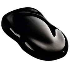 House of Kolor BC25 Jet Black Solid - Shimrin2 Solid Basecoat, Half Pint