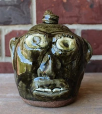 Mike Hanning Face Jug
