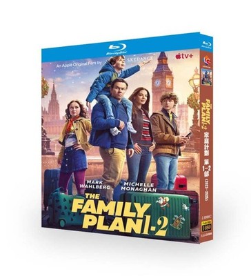 The Family Plan 1-2 (2023-2025) 2-Disc  New Box Set Sealed In Stock