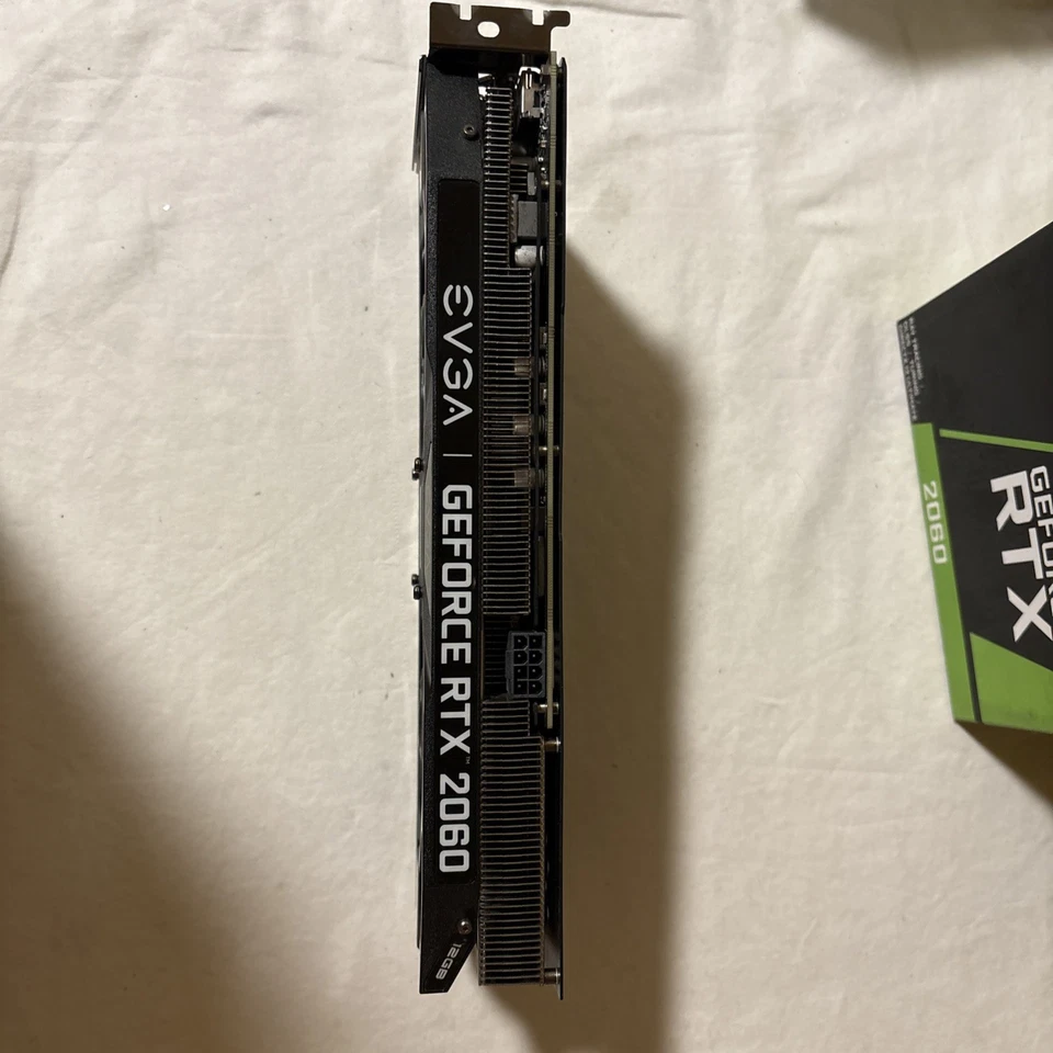 OEM - EVGA GeForce RTX 2060 12GB (12G-P4-2263-KR) GDDR6 Graphics Card - TESTED - Image 3 of 4