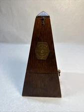 Seth Thomas Metronome De Maelzel  Missing Bottom Works as Intended