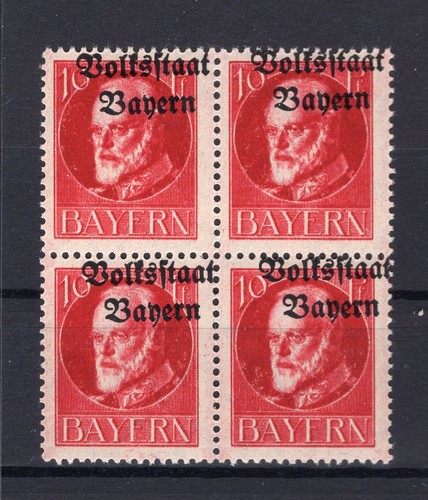 Bayern 118 Extreme Moved Print ** MNH MINT NEVER HINGED (EA1594