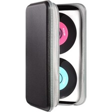 CD Case,96 Capacity Hard Plastic DVD Case Holder for Car Home Travel CD DVD