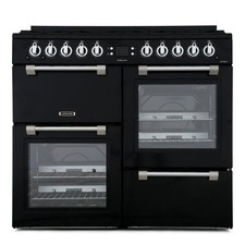 Image of LEISURE Cookmaster CK100G232K 100 cm Gas Range Cooker - Black - GRADED