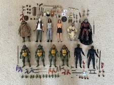 NECA TMNT Lot 1990 Movie All 4 Ninja Turtles ...