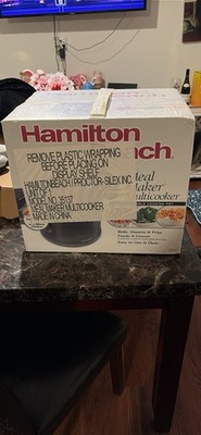 Hamilton Beach Meal Maker Multicooker 35137 Black with Removable Pot