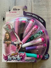 Nerf Rebelle Dart Refill Pack Multicolor Purple Pink New Free Shipping