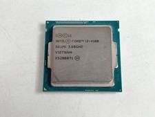 Lot of 2 Intel Core i3-4160 3.60 GHz LGA 1150 Desktop CPU Processor SR1PK