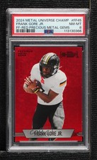 2024 Skybox Metal Universe Champions PMG Red 71/100 Frank Gore Jr #45 PSA 8 14hk