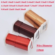 Dia 1mm 0.5mH - 20mH Core Inductor Crossover Coil for Speaker Frequency Divider