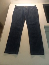 Wet Seal Women's Jeans Size 13 Short Darkwash Straight leg 34 x 30