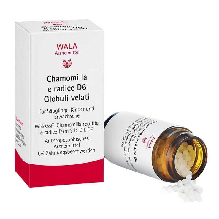 Chamomilla E Radix D 6 Globuli · 20 g · PZN 08785087 816091
